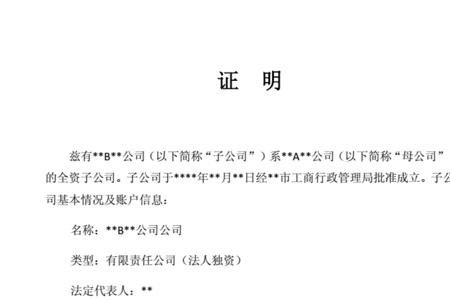 企业证明文件是什么
