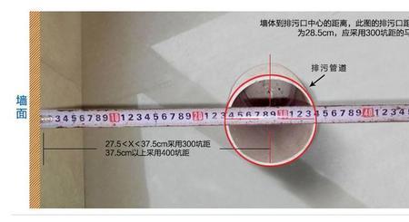 下水管离墙近怎么安蹲厕所