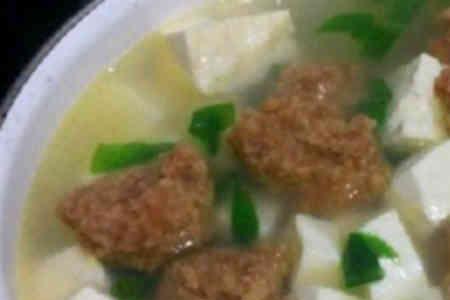 丸子粉条豆腐汤正宗做法