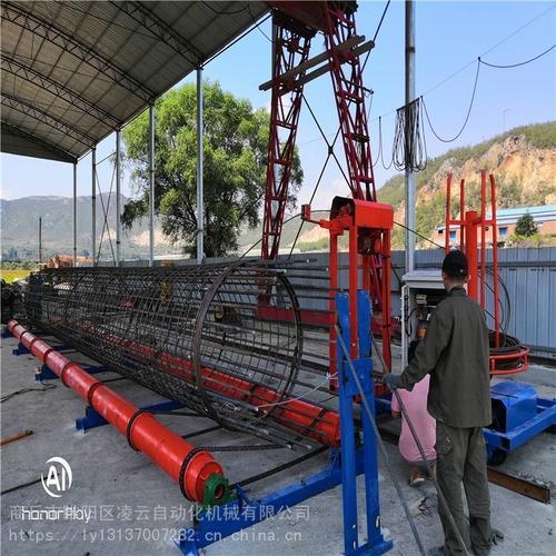 钢筋绕笼机的设置参数