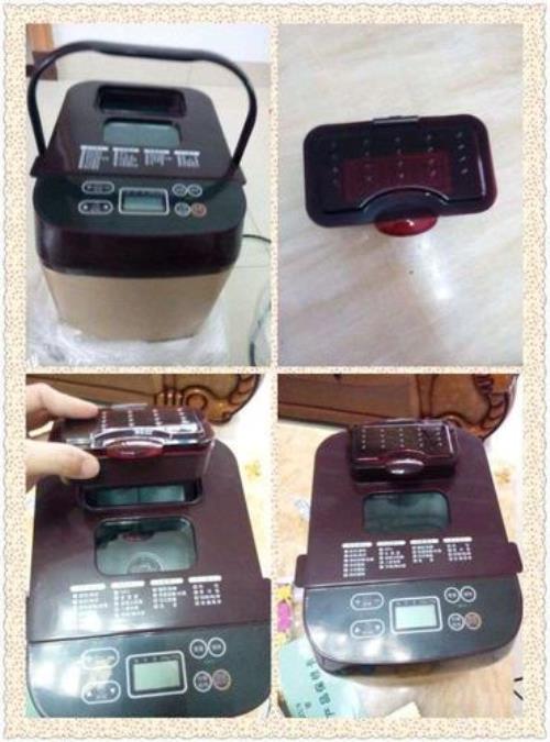 柏翠自动撒果料面包机使用说明