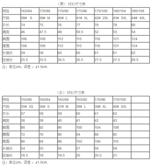 尺码175是多大