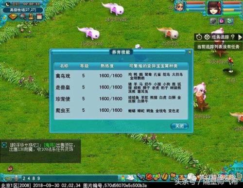 梦幻西游孔雀需要繁殖么