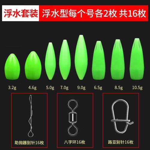 浮水助投器改滑漂