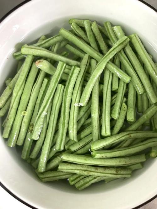 空气炸锅豇豆的做法