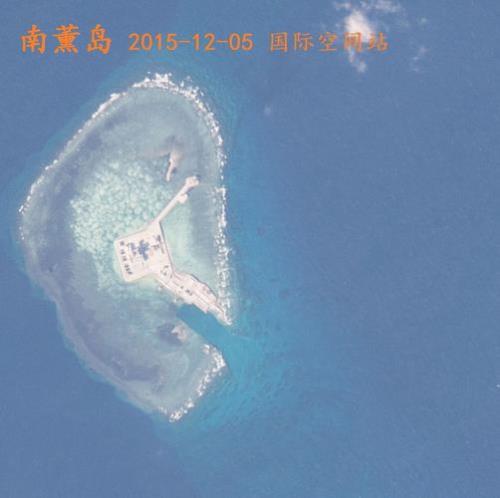 南海五方礁现状