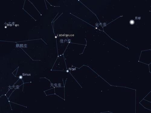 四边形里有三个星星是什么星座