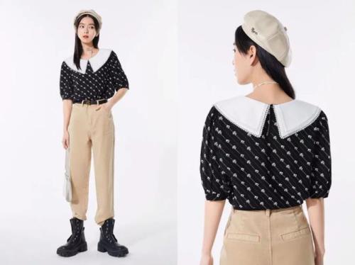 圆脸适合穿大翻领子衣服吗