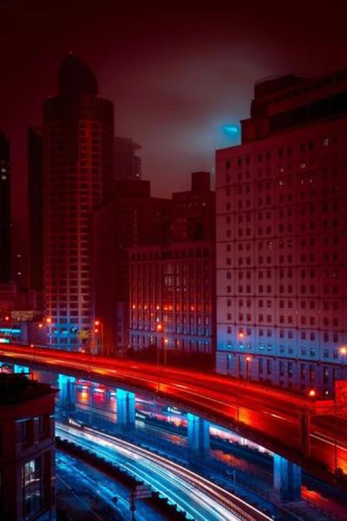 城市的夜晚霓虹灯璀璨是什么歌