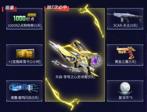 天启七神武返场吗