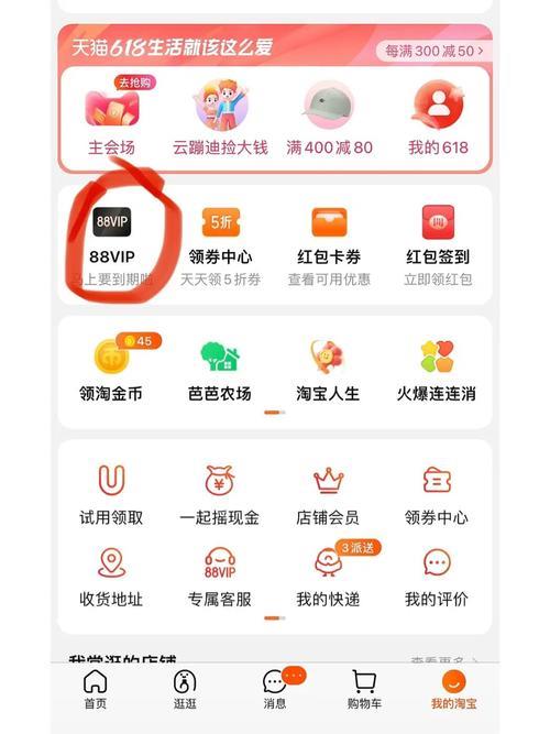 淘宝哪些是88vip商品