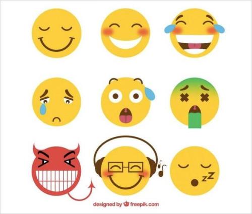 一个笑脸加三颗心是什么表情