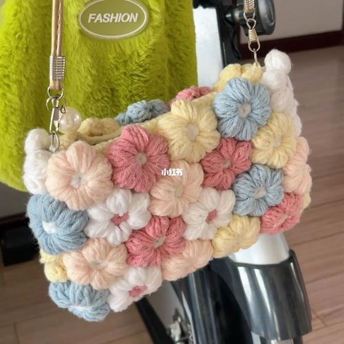 泡芙花包包编织教程