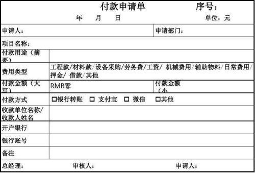 支付申请单填写后多久可以转款