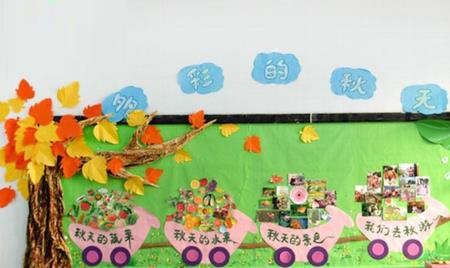 幼儿成长档案多彩的秋天怎么填