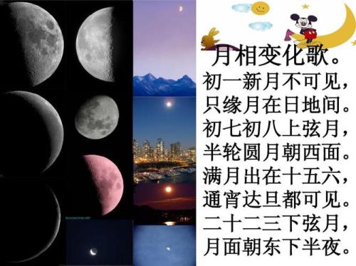 月亮弯弯的干什么事