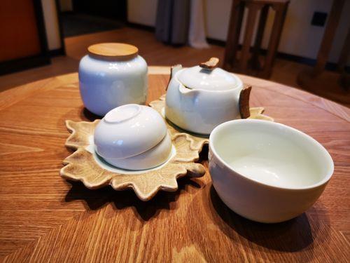 门口能不能放茶具