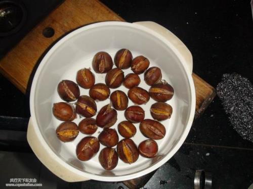用微波炉去板栗壳妙招