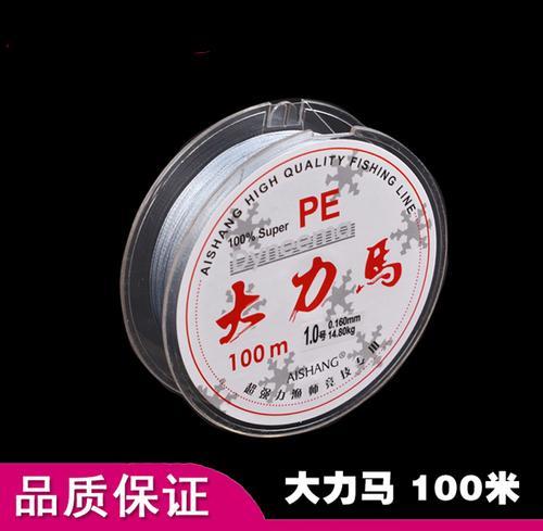 大力马鱼线8编4号能钓多大的鱼