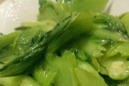 炝芥菜叶的做法