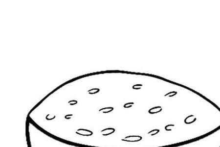 幼儿园喜欢吃的食物简笔画