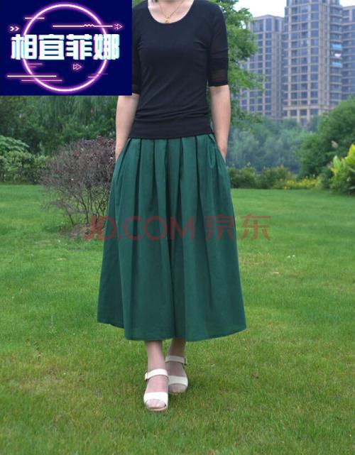 墨绿色裙子配什么颜色腰带