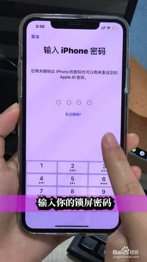 苹果手机哪里试id密码