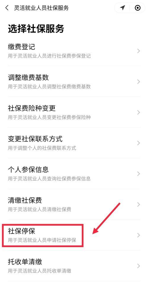河北社保停保怎么停