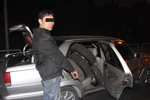 偷轮胎汽车为啥不报警