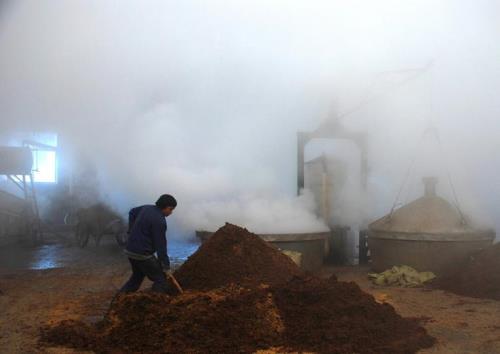 酿制白酒怎么点