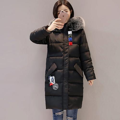 羽绒服大标怎么遮