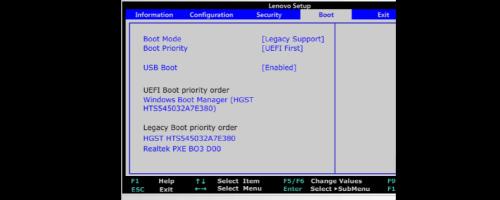 联想v340如何进入bios