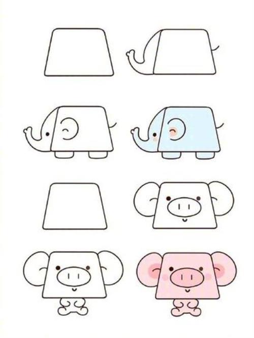 怎样画小动物