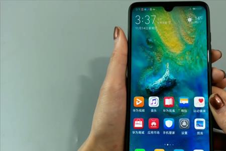 华为翻盖手机怎么截屏