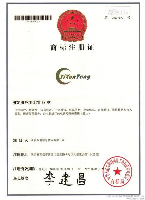 商标注册用户邮编怎么写