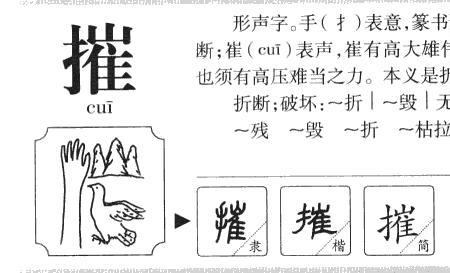 催组词怎么组