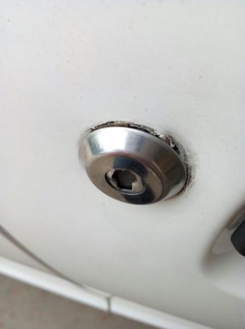 敲锁的正确手法