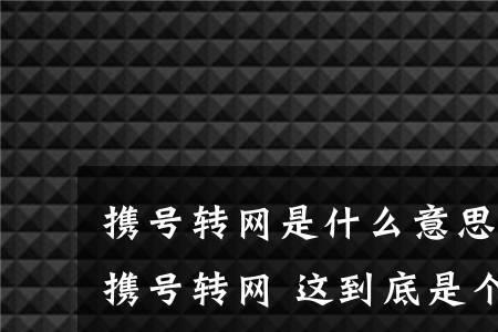 转号是什么意思
