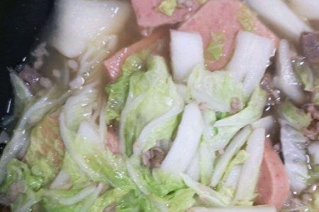 白菜羊肉卷最简单的做法