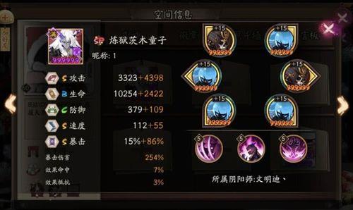 阴阳师24面板是什么意思