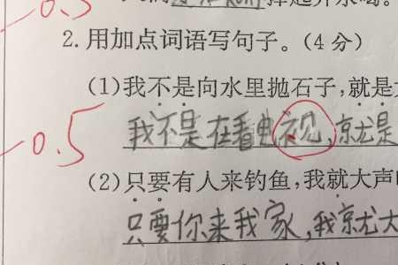 从从从有有有还有造句三年级