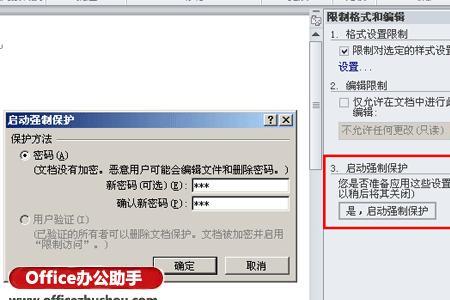 word限制编辑点不了