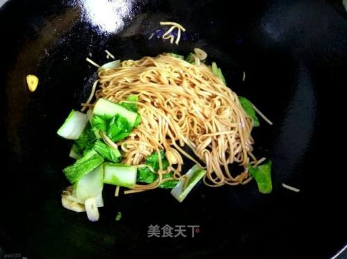 白菜炒面