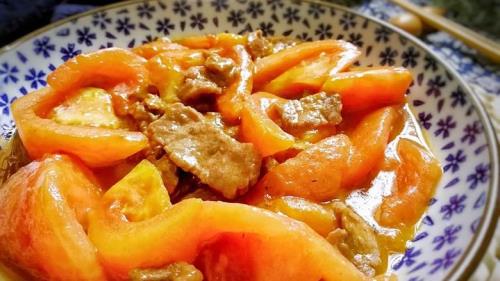 西红柿炒牛肉最正宗的做法