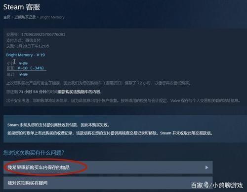 steam支付稍等片刻要多久