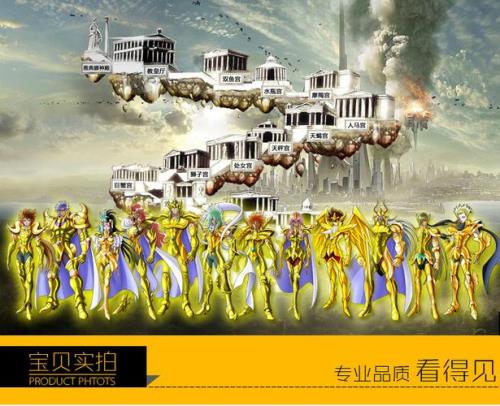 黄金圣斗士12宫排名顺序