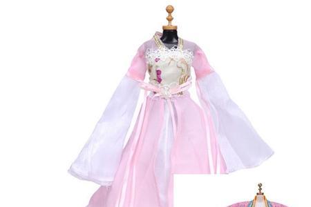 怎么给芭比娃娃做古代衣服