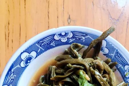 干豆角素蒸碗正宗做法