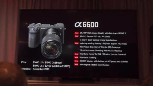 索尼a6100与6300有什么差距