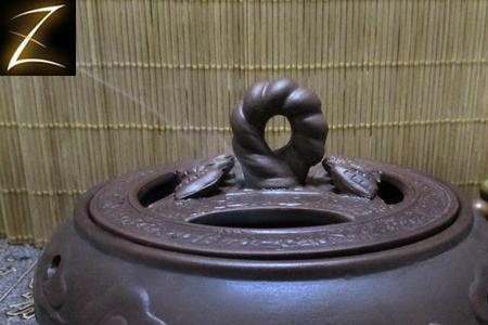 紫砂香炉要如何保养